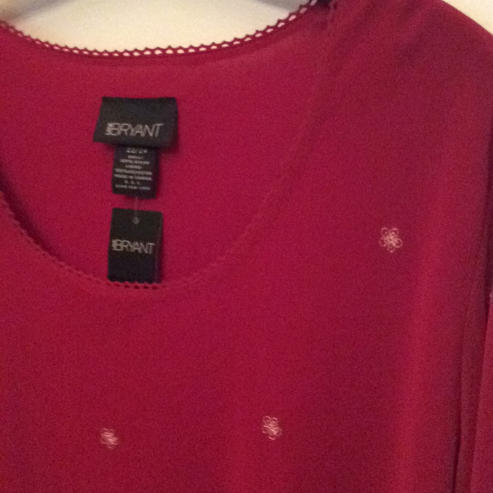 Lane Bryant Boho Romantic Fancy Dress Blouse - Picture 3 of 5